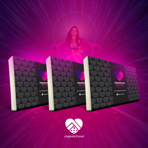 Jogo de Casal - Combo de 3 jogos